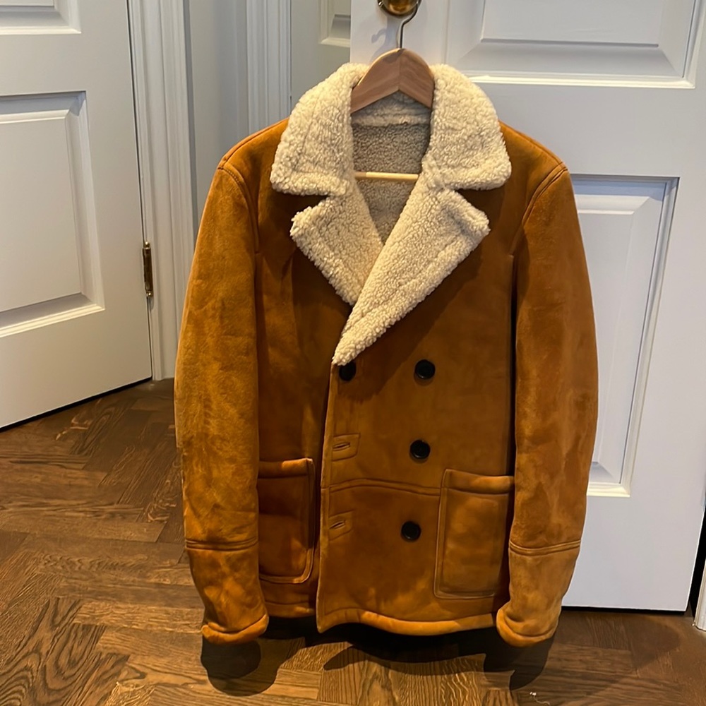 Sandro shearling jacket